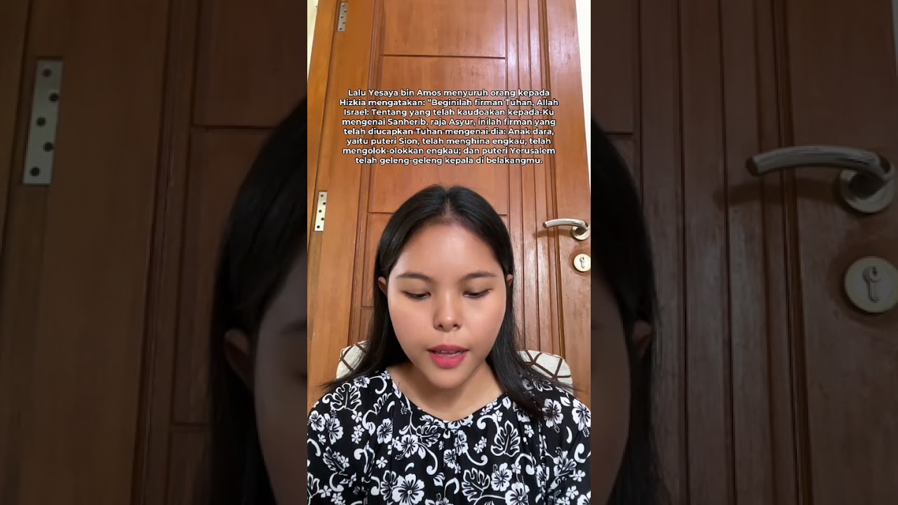 Yesaya 37:1-38 | Yerusalem luput dari tangan Sanherib ⛓️‍💥🙌🏼