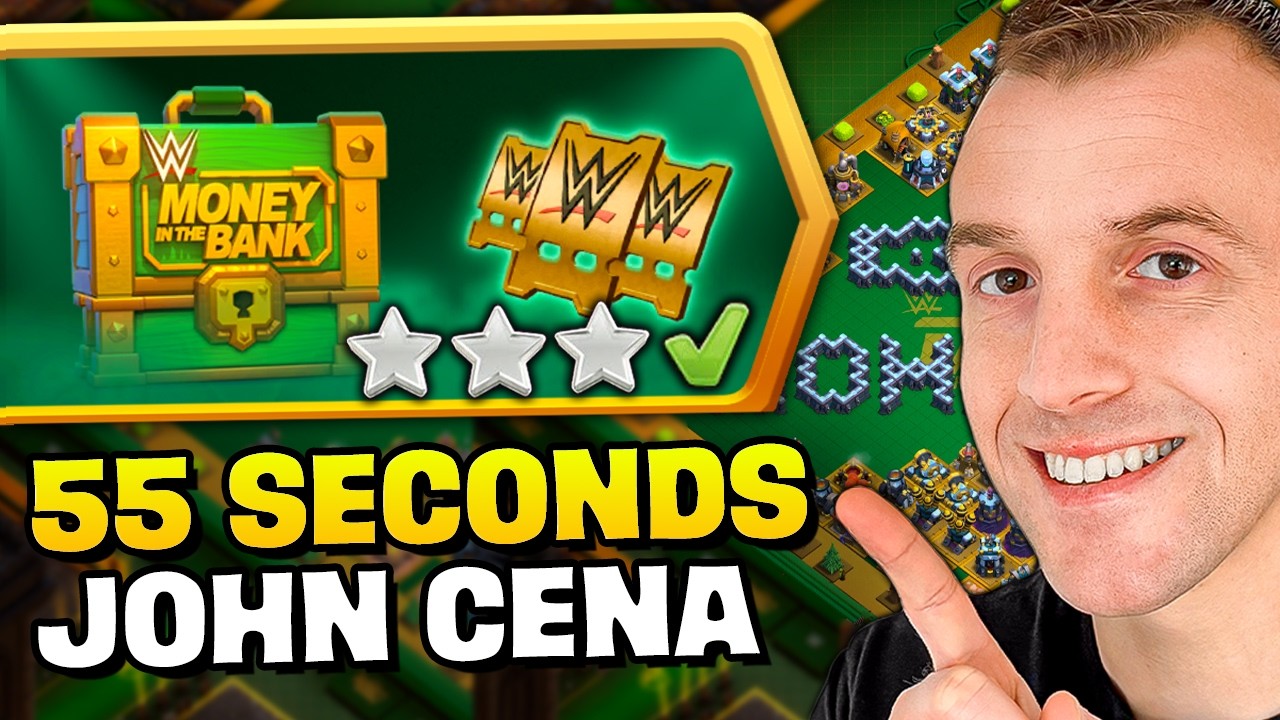 3 Star John Cena Challenge Fast, 55 Seconds!