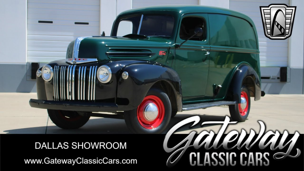 1947 Ford F1 Panel Truck #2372-Dallas