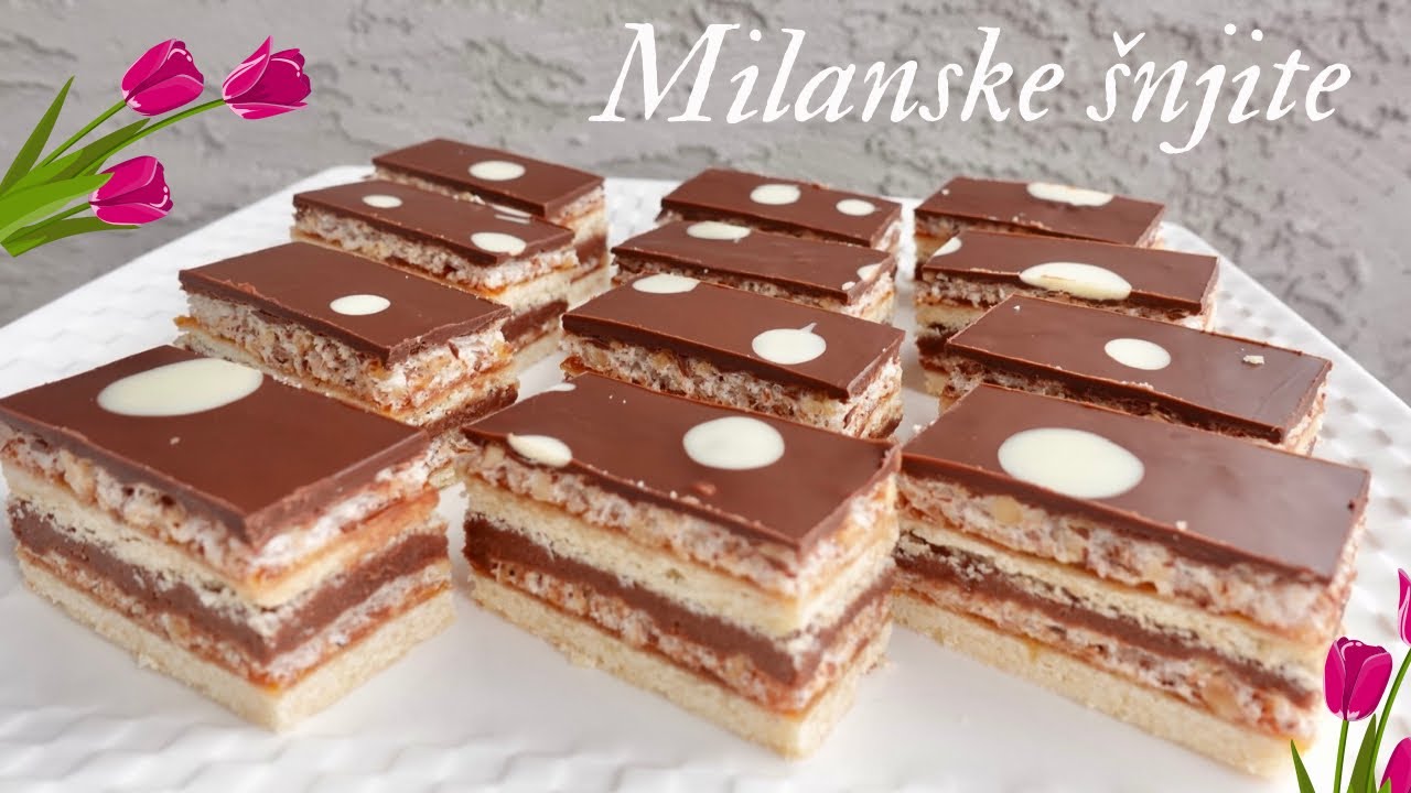 MILANSKE SNJITE, KOLAC ZA SVE SVECANOSTI