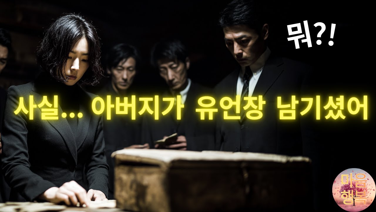 홀로 아버지 간병한 막내딸, 유언장 보고 눈물 흘린 이유