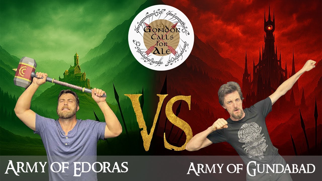 Army of Edoras vs Army of Gundabad | MESBG Battle Report | episode 8