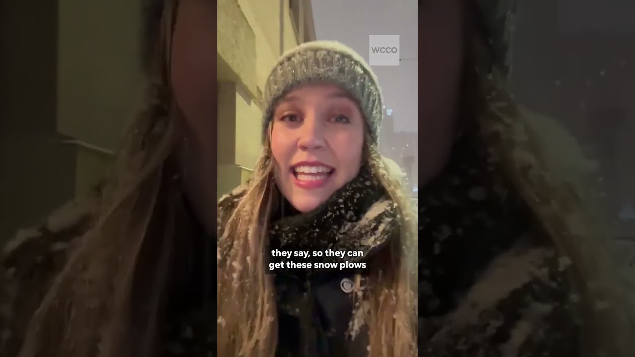 BIG March snowstorm hits Twin Cities #shorts