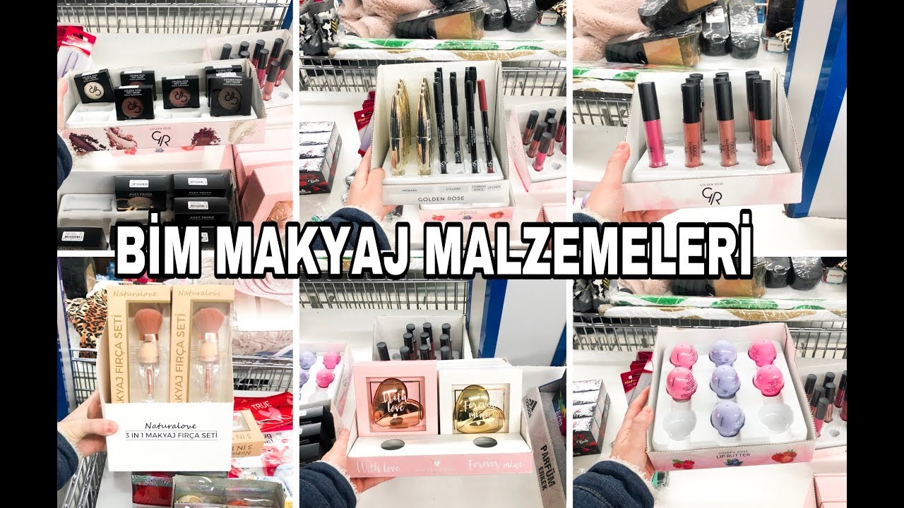 BİM'den KOZMETİK ÜRÜNLERİ | Makyaj Malzemeleri | 2020