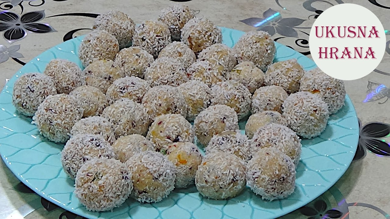 Posne kuglice sa pomorandžom – Balls with orange