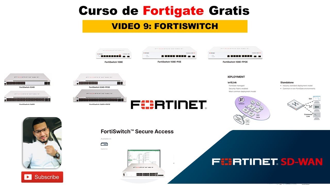 Curso de Fortigate Gratis (Convirtiéndote en un Profesional: FORTISWITCH) VIDEO 9