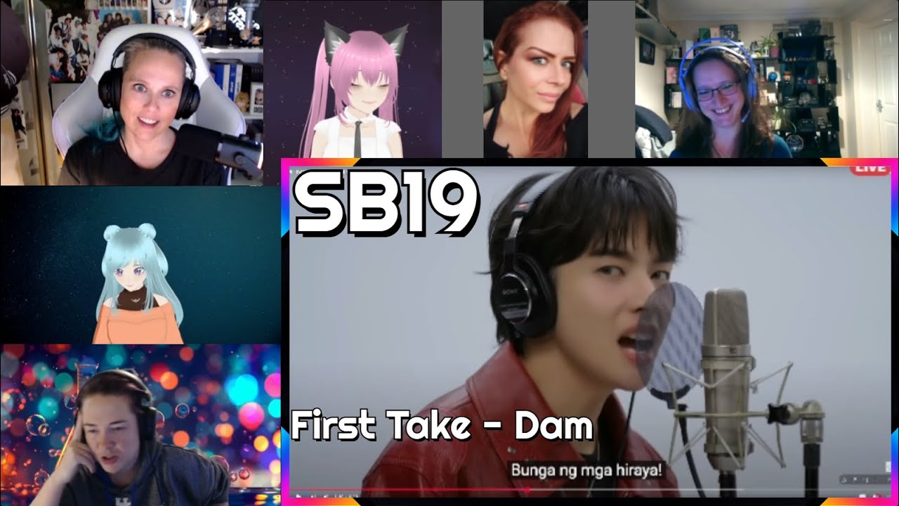 SB19 - DAM / THE FIRST TAKE Reaction (Crash out be real) #sb19 #reaction #ppop