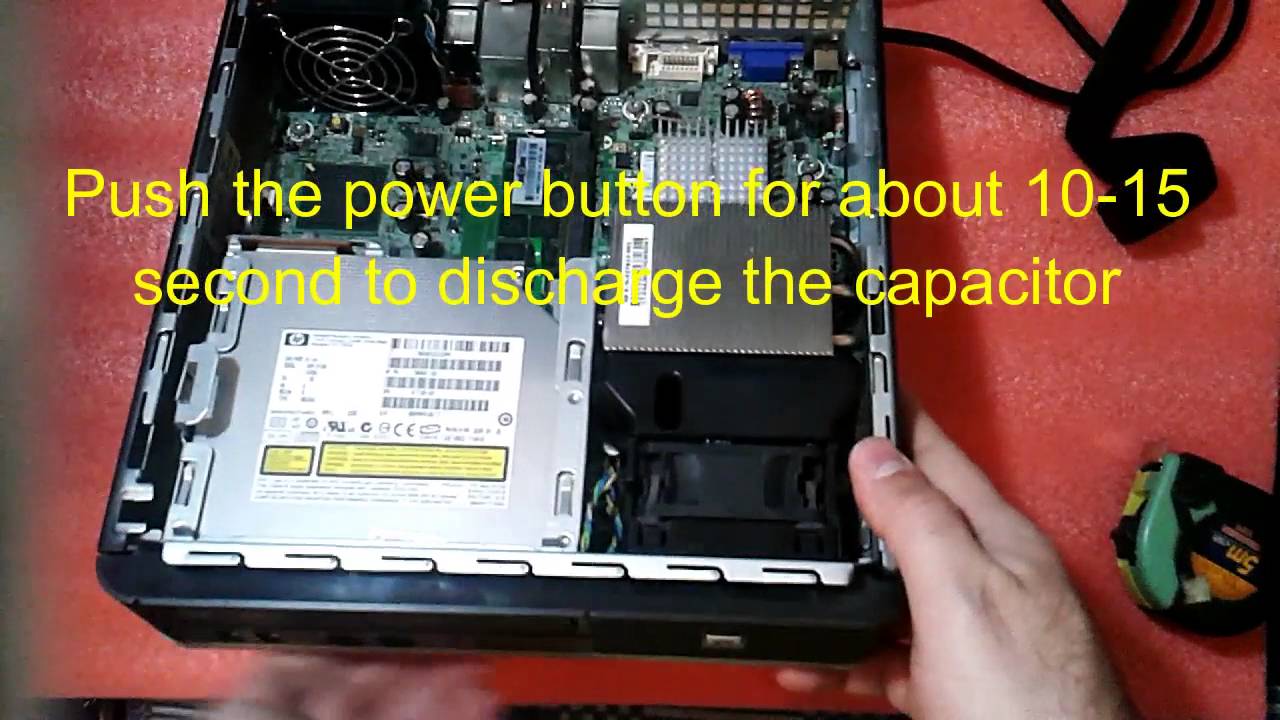 HP Compaq dc7800 USDT PC ALL Ultra Slim teardown + replace BIOS battery  part 1 #redigitt Ep. 001