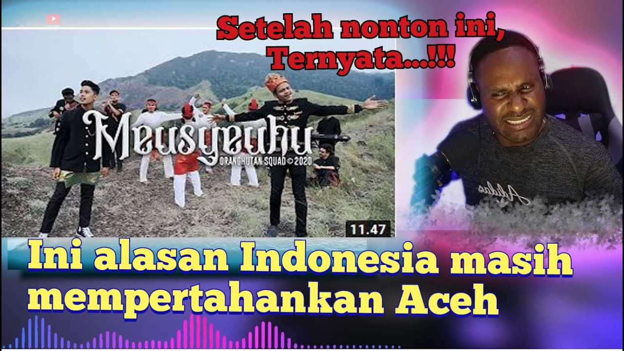React...!!! Video Terbaik sepanjang sejarah..!!! ORANGHUTAN SQUAD - MEUSYEUHU Official Music Video