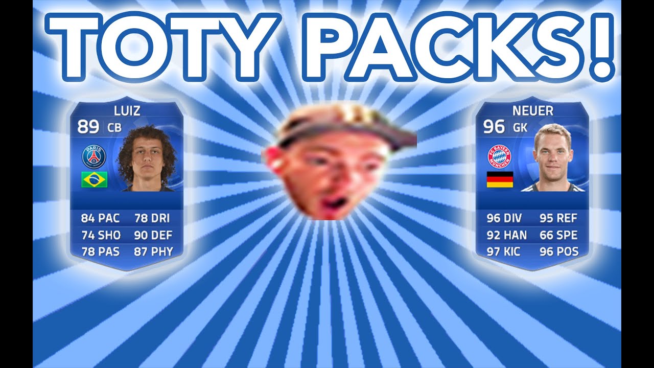 TOTY PACK OPENING! FIFA 15!