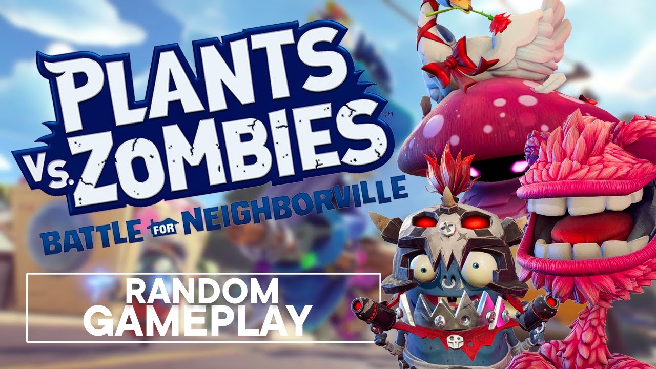 Plants Vs. Zombies: Battle For Neighborville - Random Turf Takeover Gameplay :)