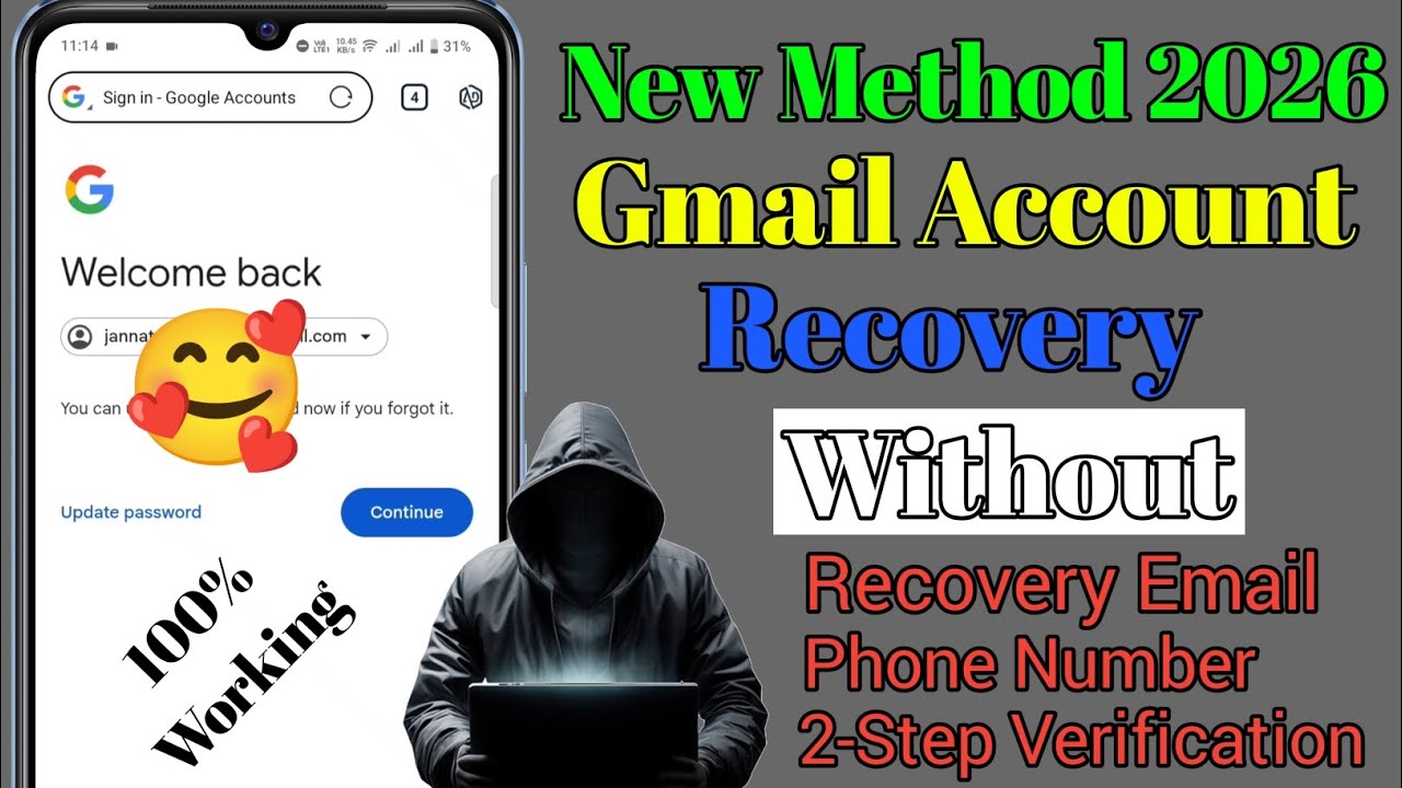 Gmail Recovery Without Phone Number | Gmail Recovery Without Recovery gmail | Google Account Recover