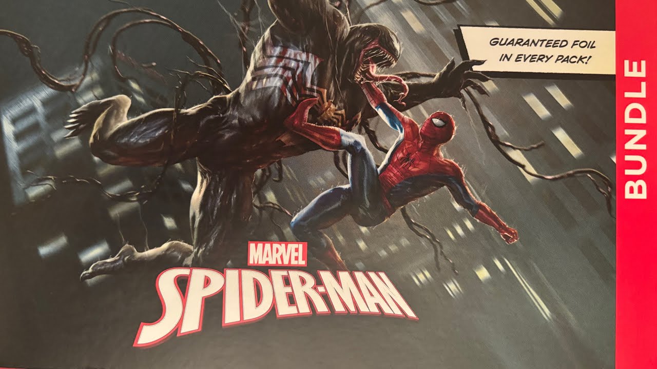 Magic the Gathering x Spider-Man Bundle Box Mythics!