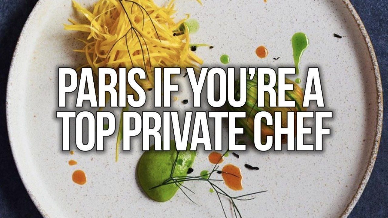 Talking French food with a top Paris chef