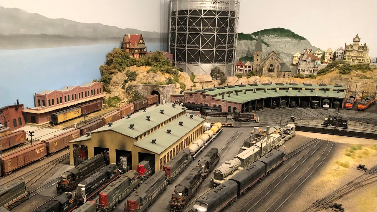 N Scale Southern Pacific in San Francisco