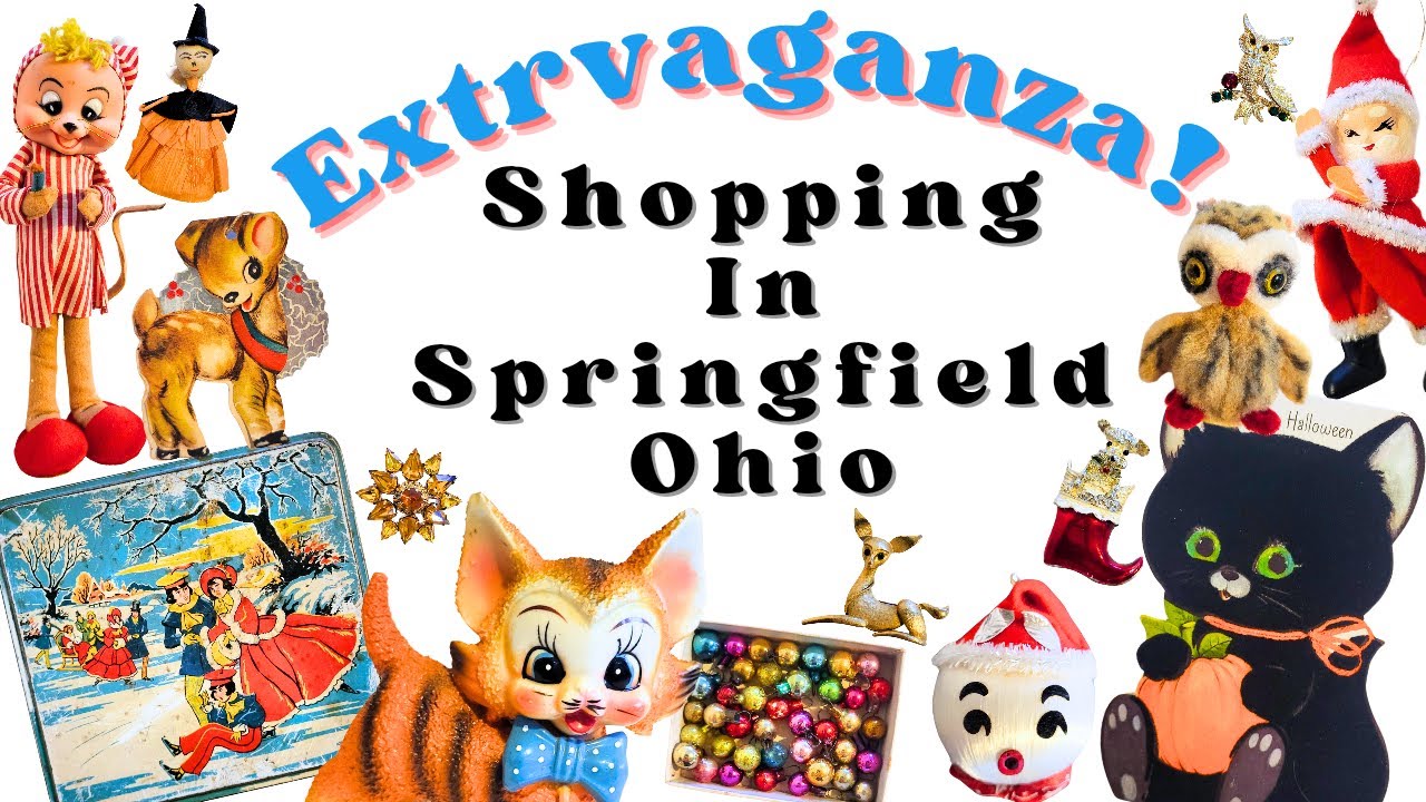 HOT DAY, COOL VINTAGE! WE FILLED THE CART! Springfield Extravaganza