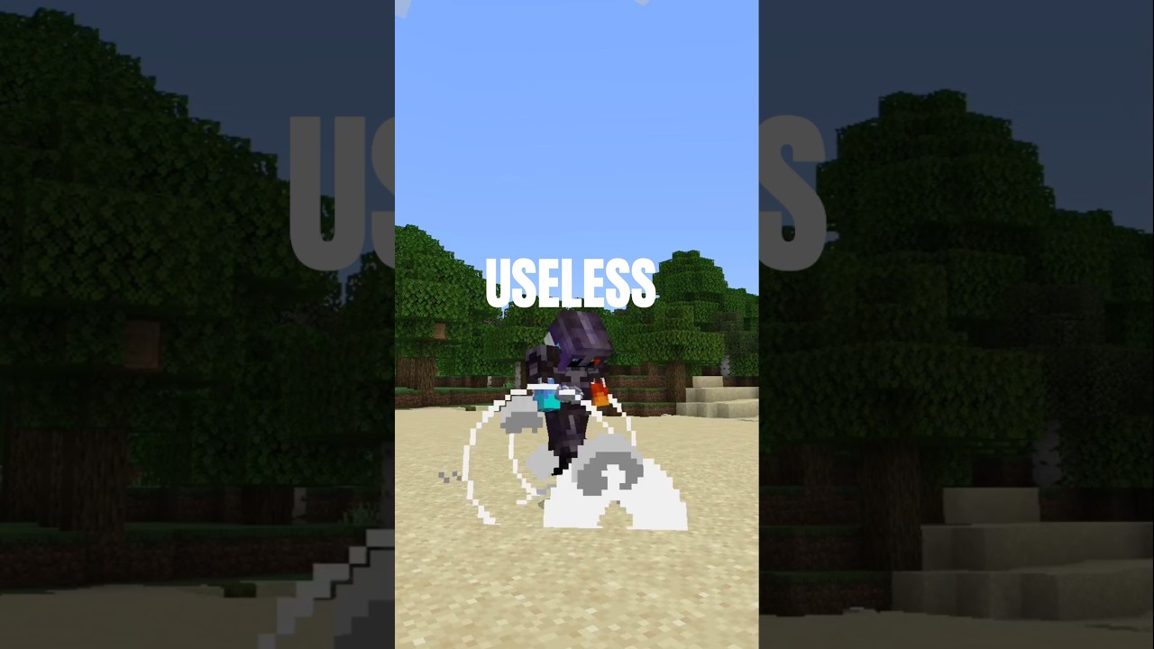 Netherit armor is useless.