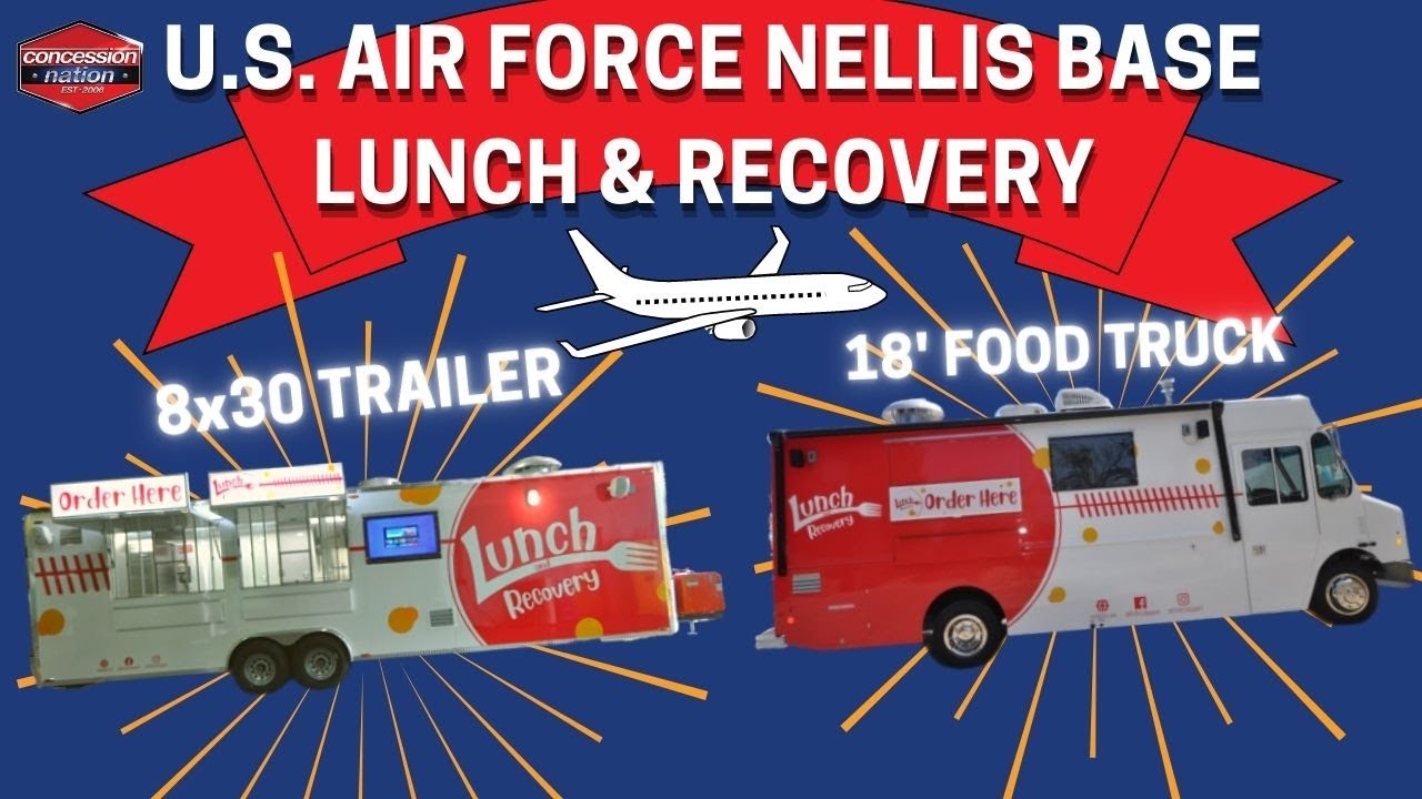 U S  Air Force Nellis Base Food Truck | Military Trucks | Concession Nation