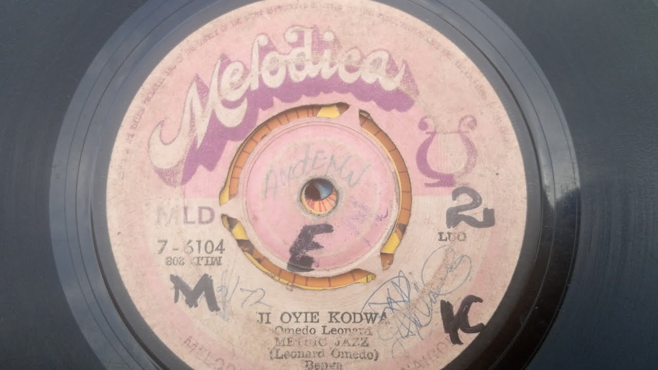 JI OYIE KODWA.BY LEONARD OMEDO.METRIC JAZZ BAND.MELODICA 104 SIDE B