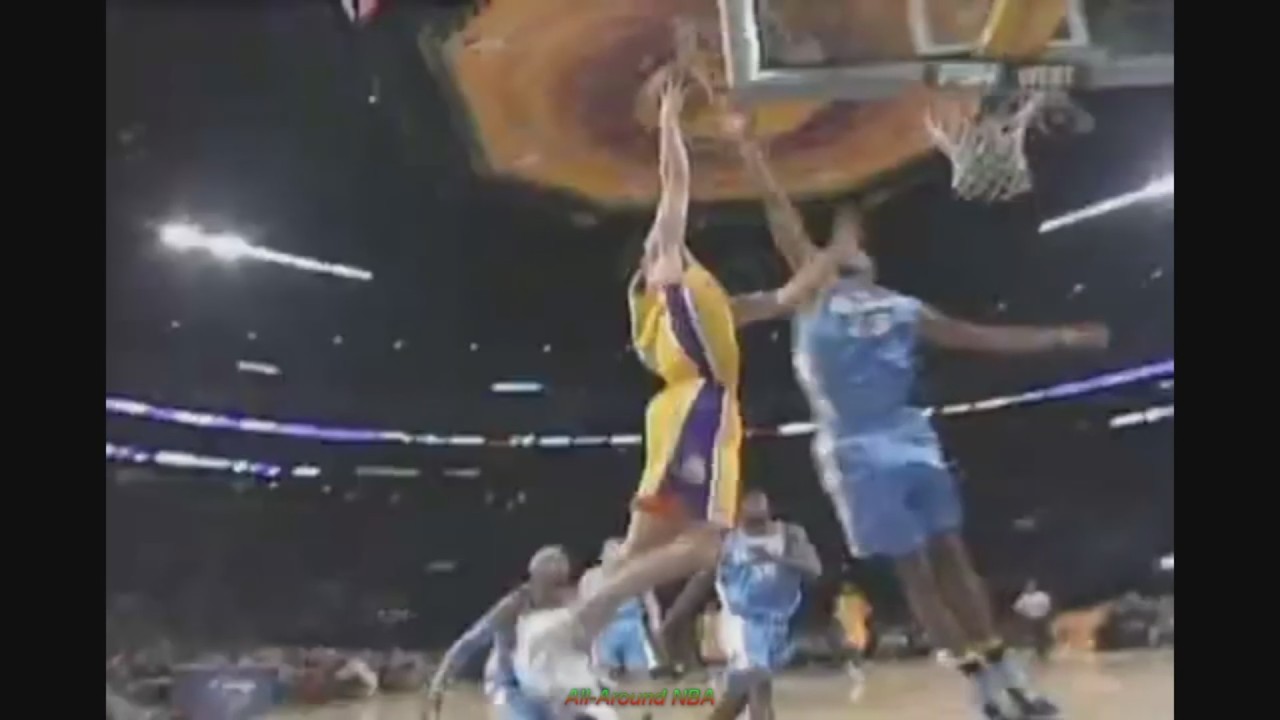 Marcus  Camby 21 Points 20 Rbs 6 Blk @ Lakers, 2006-07.