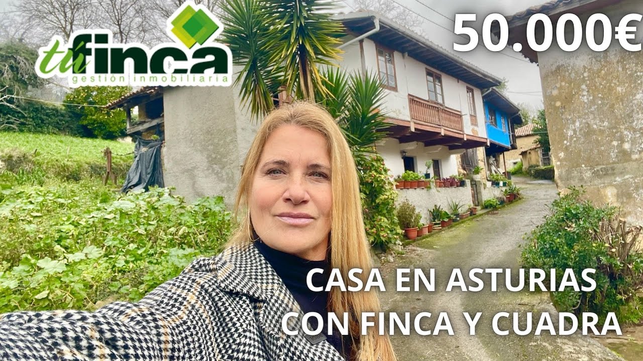 Casa en Asturias con cuadra y finca | 50.000€