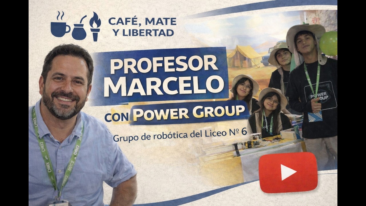 Recibimos al profesor Marcelo | Café, Mate y Libertad🗽