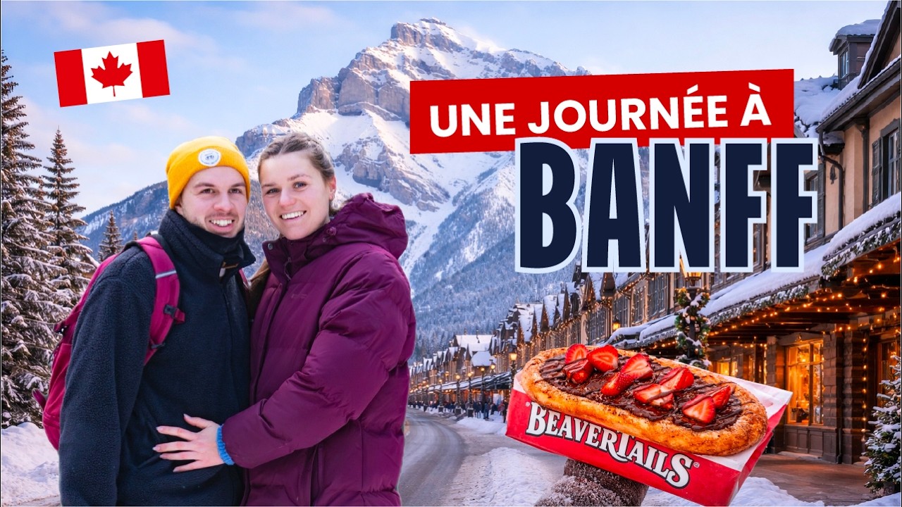 Vlog : Une journée à Banff dans les Rocheuses canadiennes 🇨🇦 | Tunnel Mountain, food & balade