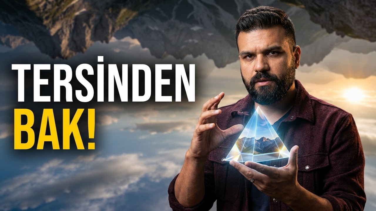 DÜNYAYA TERSİNDEN DE BAKABİLİR MİSİN?
