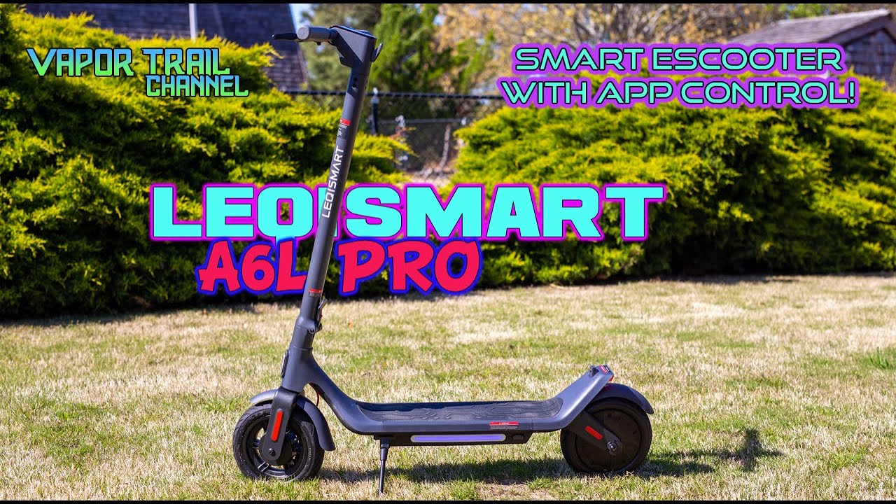Leqismart A6L Pro Electric Scooter - GREAT UNDER $500 RIDE!