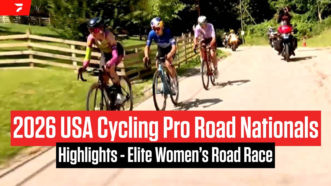 Highlights: 2026 USA Cycling Pro Road National Championships Elite Women's Road Race