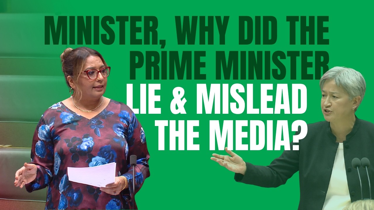 Labor CONFRONTED about genocide and racism at Question Time | Senator Mehreen Faruqi