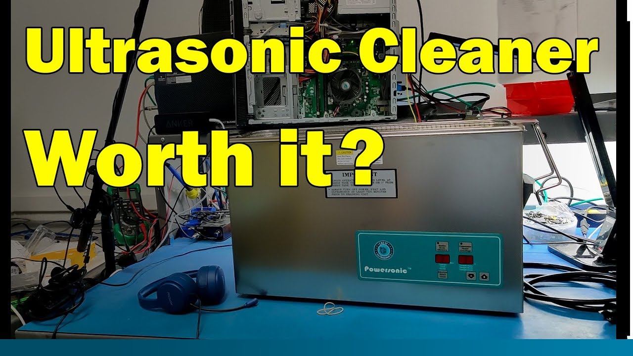 Ultrasonic Cleaner - MacBook logic board cleaning | How to