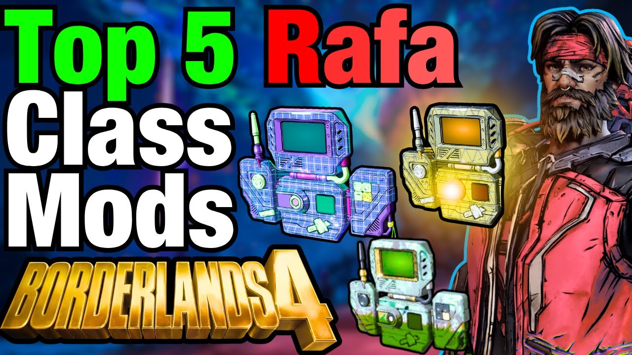 ТОП-5 ЛУЧШИХ МОДОВ КЛАССА РАФА в Borderlands 4