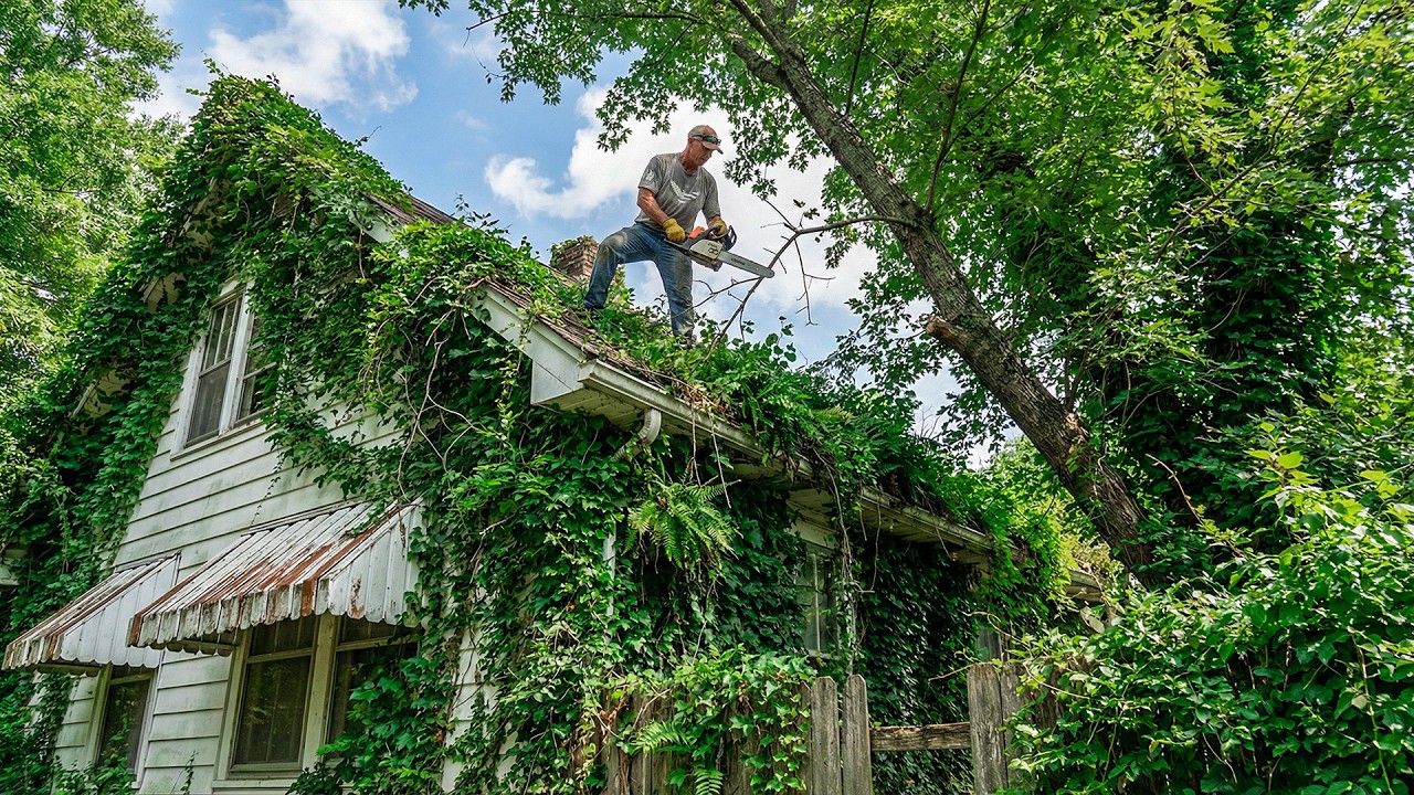 Family In Need Couldn’t Believe The House After I Removed Years Of Vines