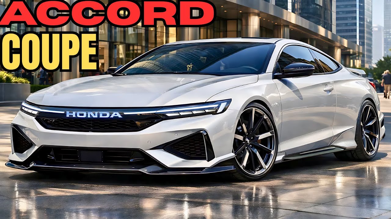 Купе Honda Accord 2026 года уже здесь... И это ПОТРЯСАЮЩЕ!