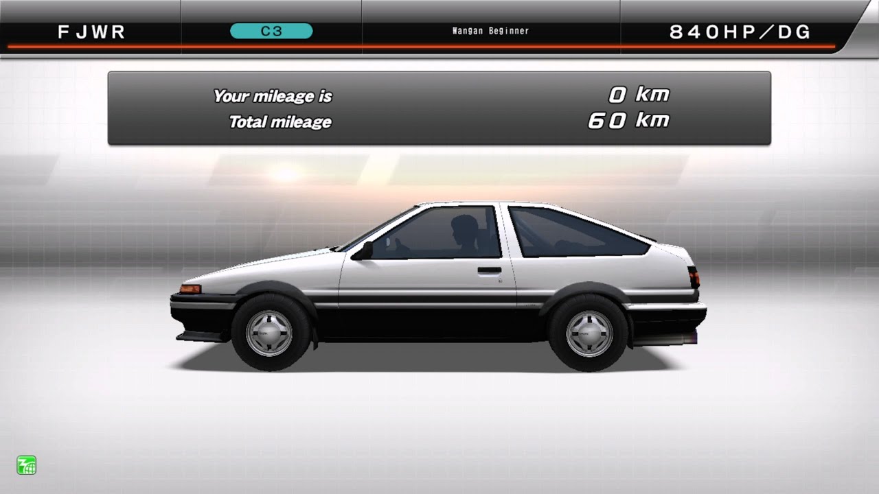 WMMT6RR USE Fully-Tuned Build Ticket Drive TOYOTA AE86 on the shuto expressway at midnight