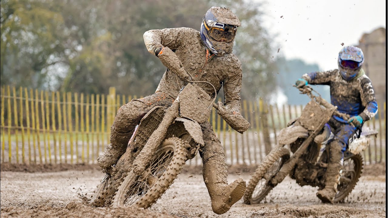 8/2/25 Washbrook farm mx Full 2nd NOVICE session VERY MUDDY track condition . KOSTE44 ktm sxf🇬🇧😈🇱🇹