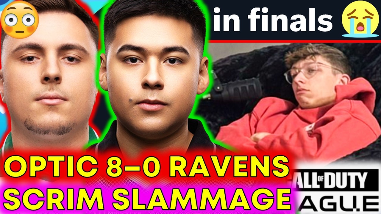 OpTic SLAM Ravens in Scrims, Scrap in Finals 😭🚨