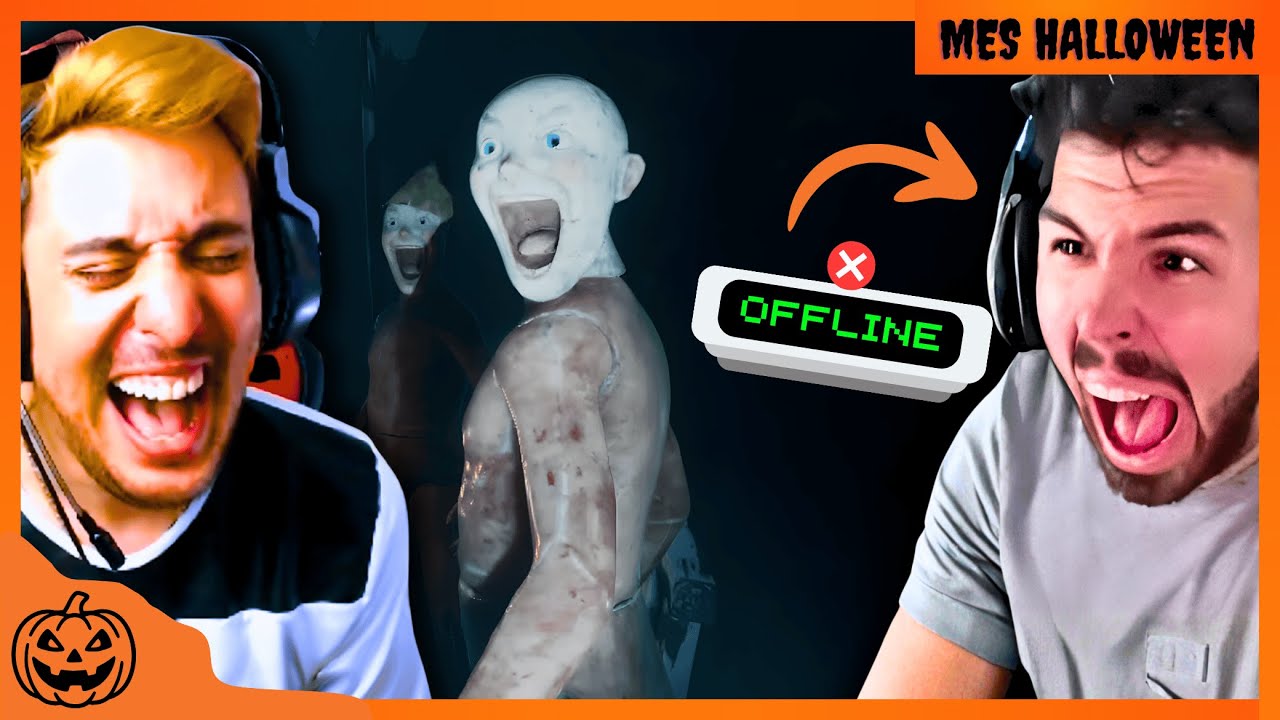 Willy NO PUEDE MAS y SE DESCONECTA POR MIEDO JAJA! Labyrinthine 🎃| MES HALLOWEEN