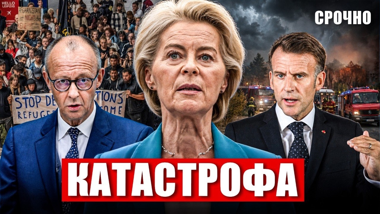 Срочно. Потрясения в Европе. Всех предупреждают. Невероятное в Германии. Новости сегодня