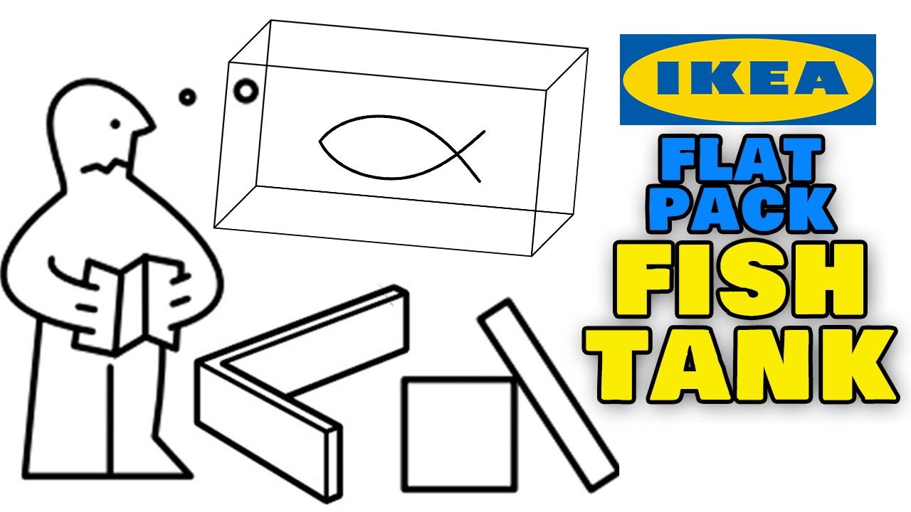 Разборный аквариум от IKEA?