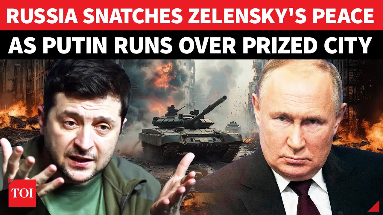 Russia WINS Back Ukraine's Prized City; Zelensky 'BEGS' For Ceasefire, Putin Unleashes&nbsp;Fiery&nbsp;Assault