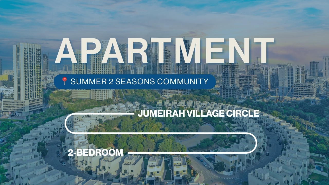 2 Bed Apartment in Summer 2, Seasons Community, Jumeirah Village Circle
