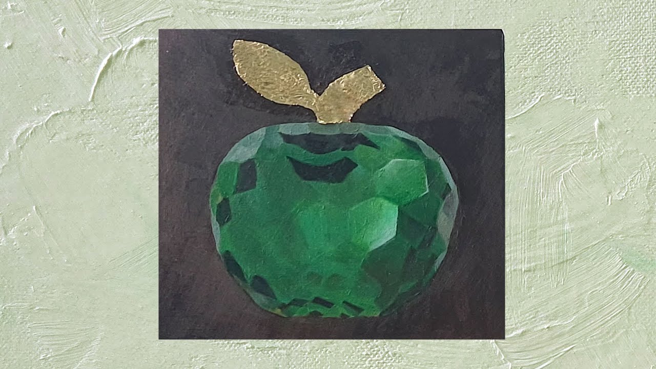 Apple Painting Retry Crystal-Like Texture Challenge Live | YouTube Live Replay