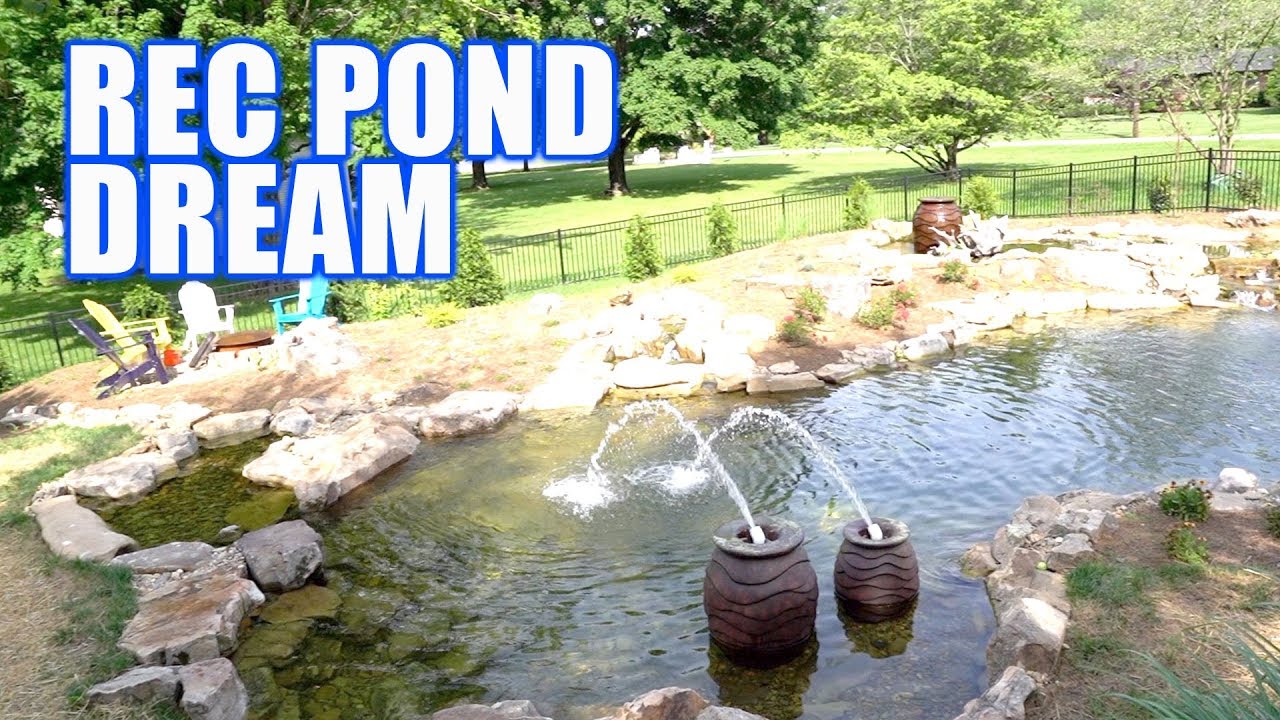 DREAM RECREATION POND IS BETTER THAN A POOL! : Greg Wittstock, The Pond Guy