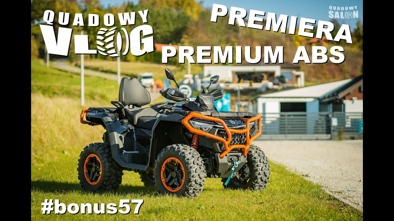#bonus57 - Cf Moto 1000 Gen3 Premium ABS model 2025, PREMIERA w Quadowy Salon