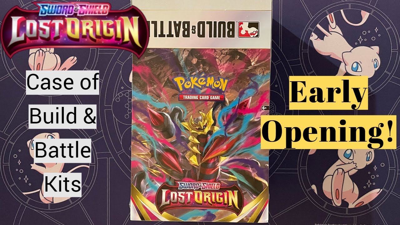 Pokemon Lost Origin Case of Build and Battle Kits- EARLY OPENING - Continuing on the Master Set