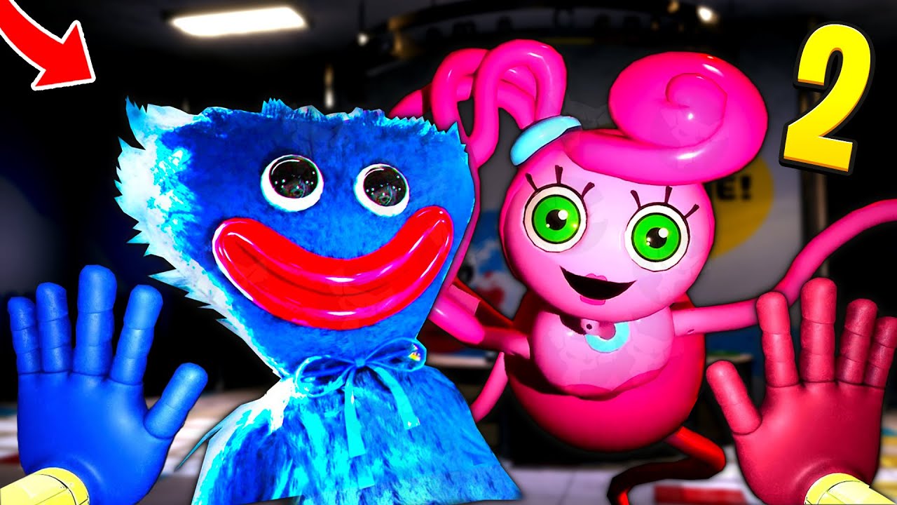 HUGGY Chapter 2 E AICI! MAMA lui si SECRETE! Poppy Playtime