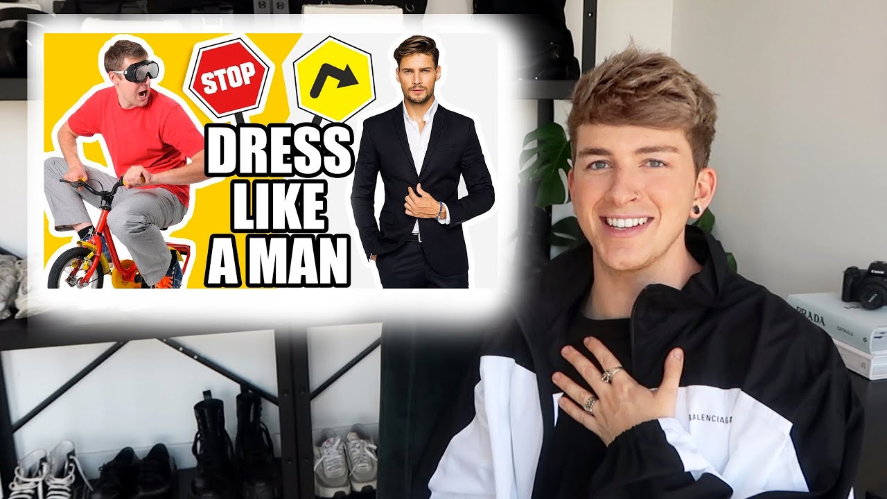 Fashion Stylist Reacts to 'Real Men Real Style' - 7 Tips to Stop Dressing like a BOY