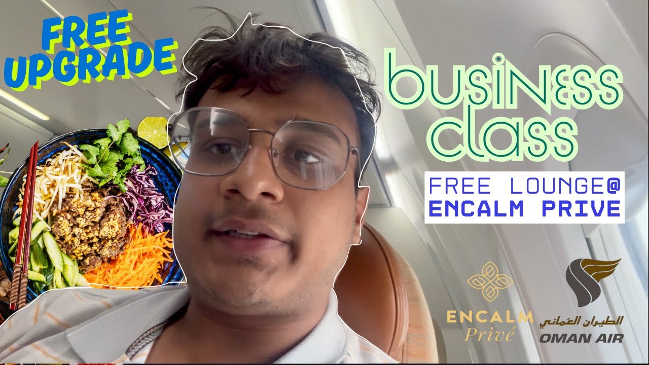 Free Business Class Upgrade + Airport Lounge Access at the Delhi Encalm Privi Lounge | Ft. Aaviral